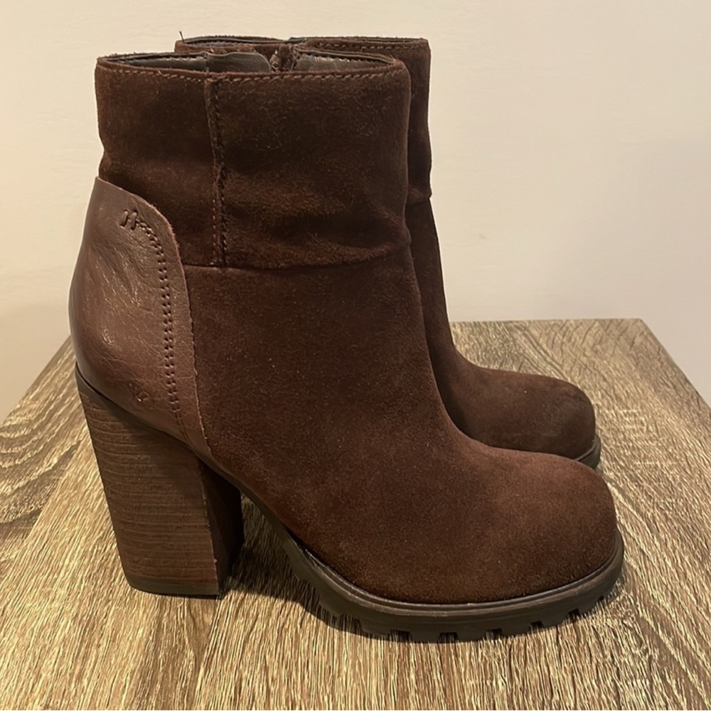 Sam Edelman Franklin Suede Ankle Boot